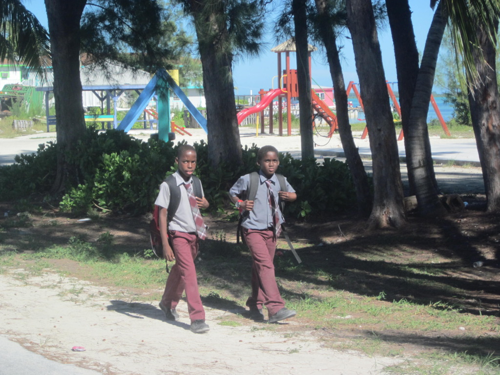 School boys in uniform