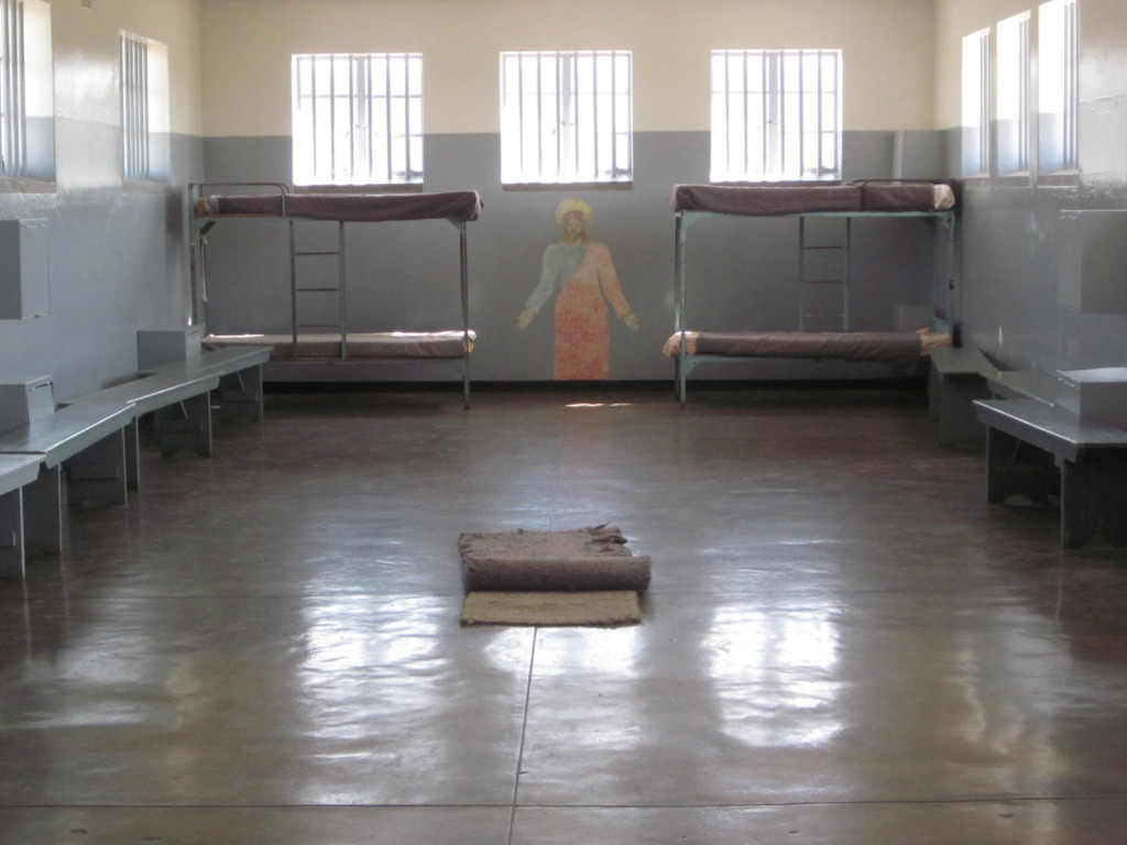 Communal cell that housed up to 60 inmates. 