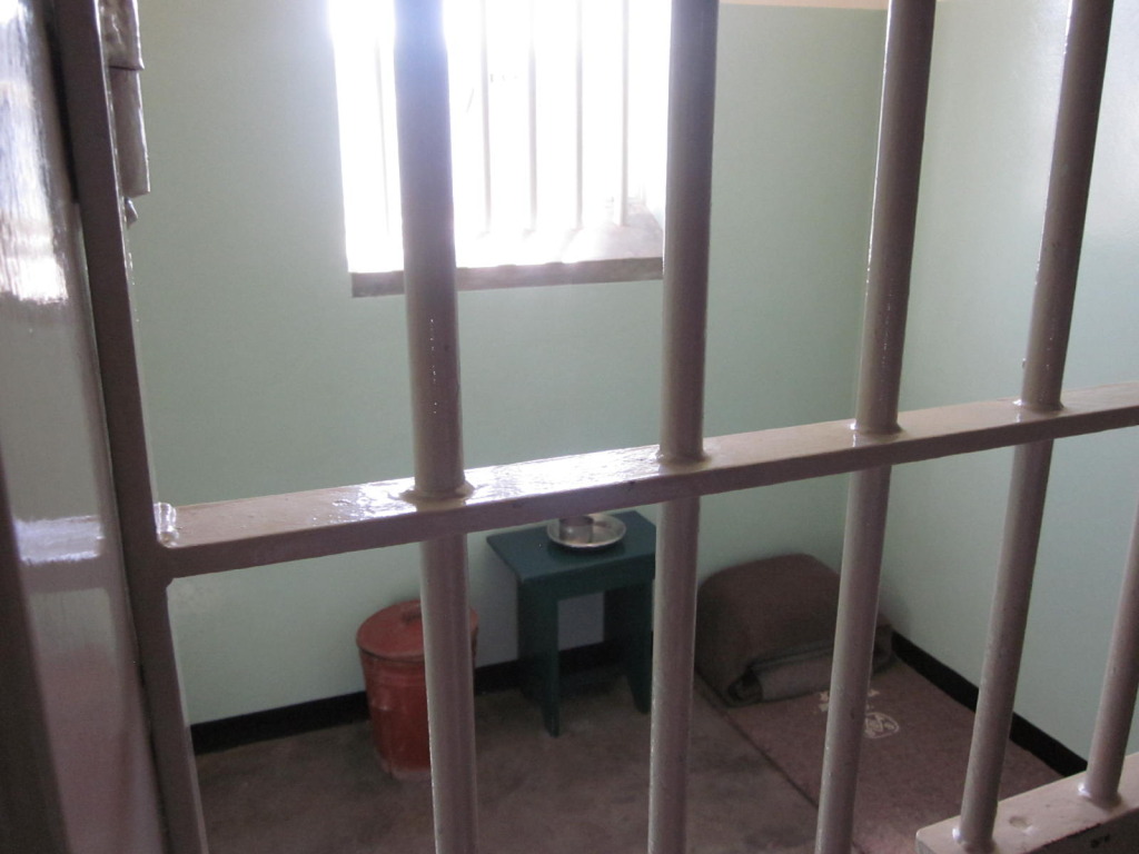 Nelson Mandela's Cell.