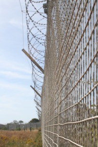 A section of the maximum security prison.