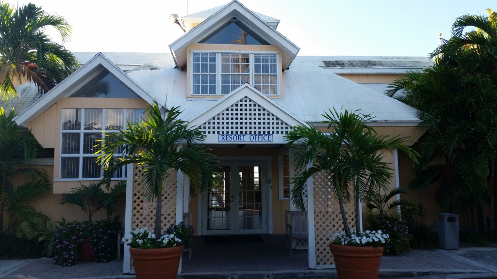 Hotel reception area