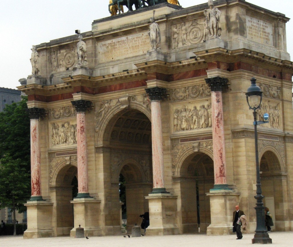 One of Paris' many elegant buildings