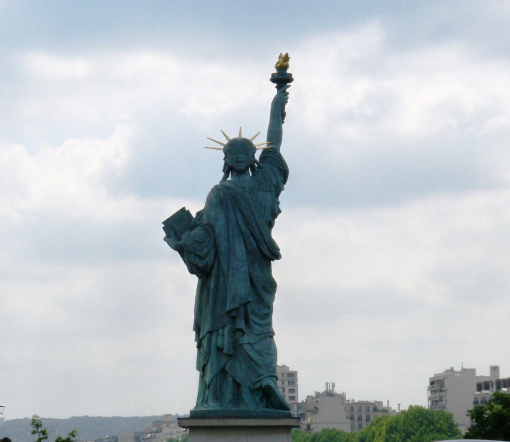 Lady Liberty in Paris