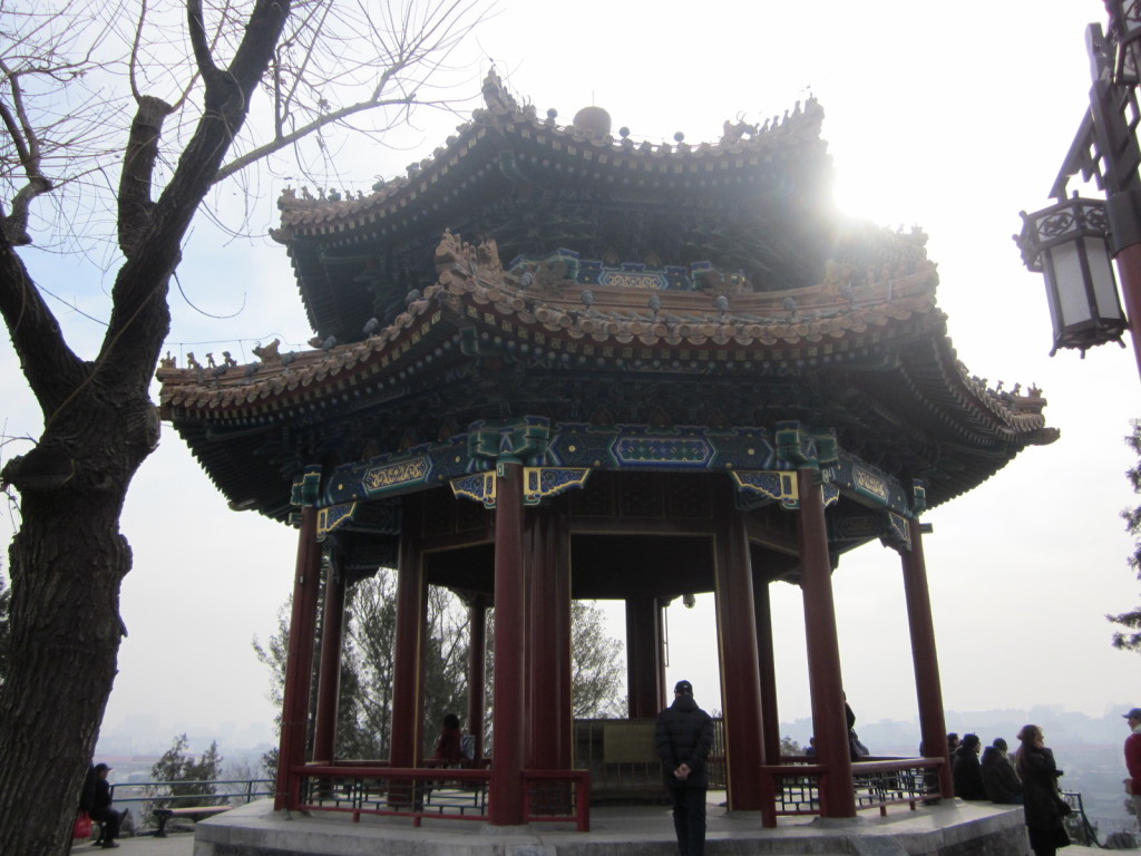 Pavilion in Jingshan Park, Beijing