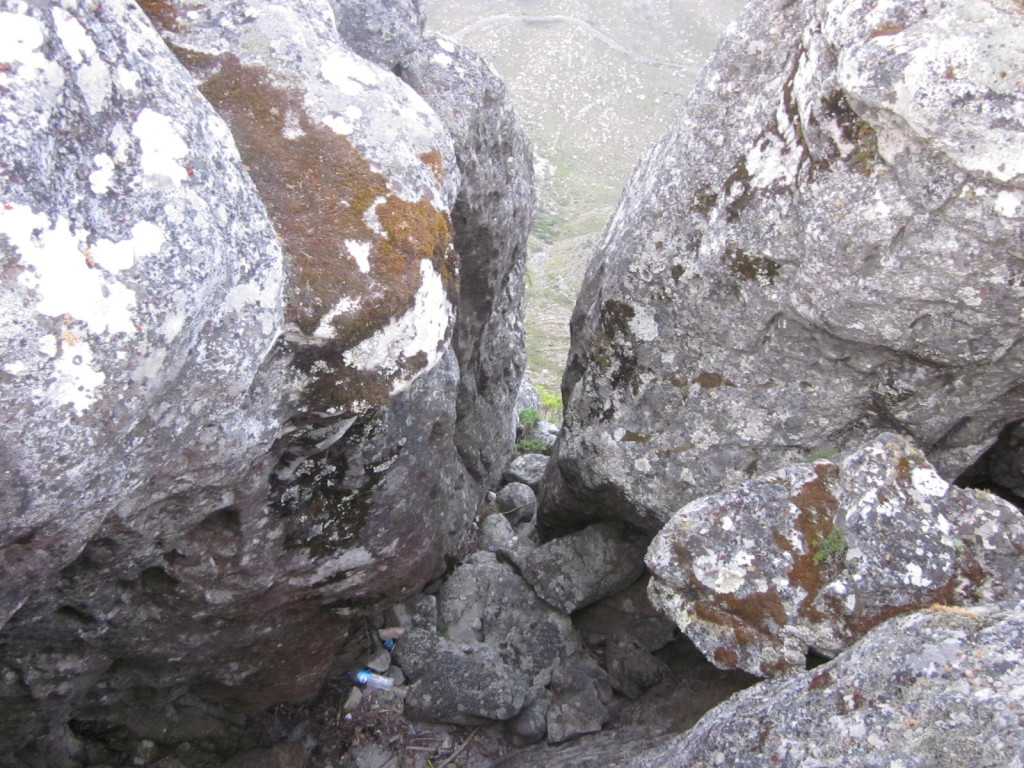 Craggy cliffs