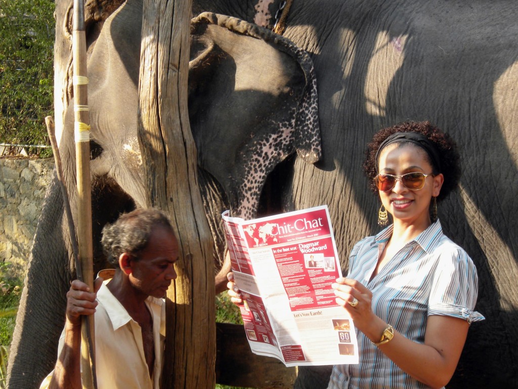 Soaking up some news and culture in Sri Lanka