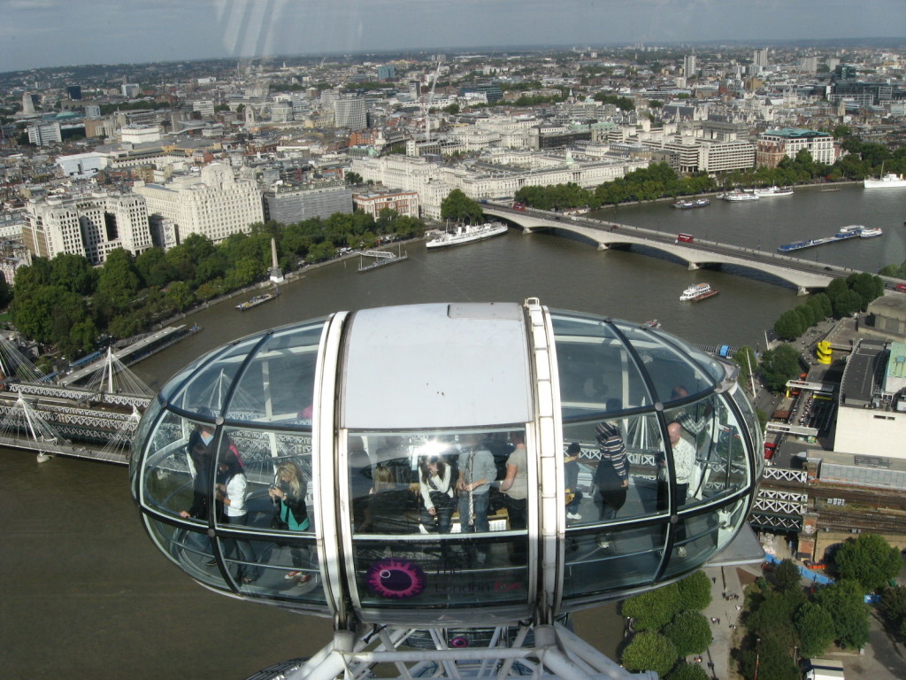 One bubble of The London Eye