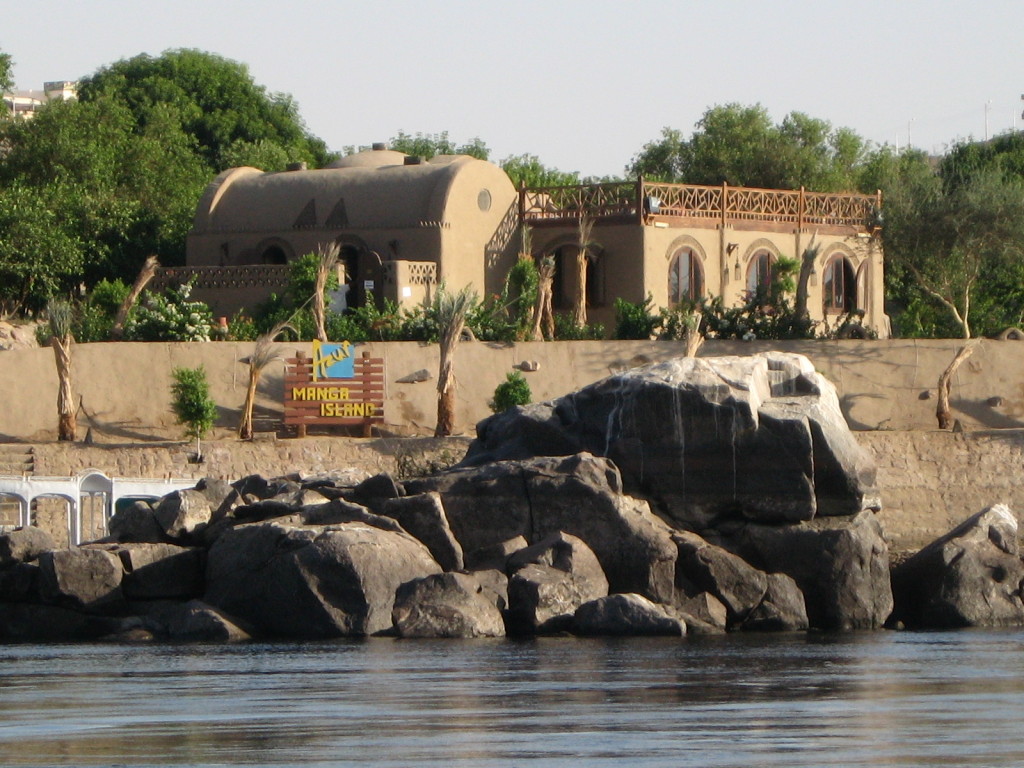 Interesting building on the bank of the NIle