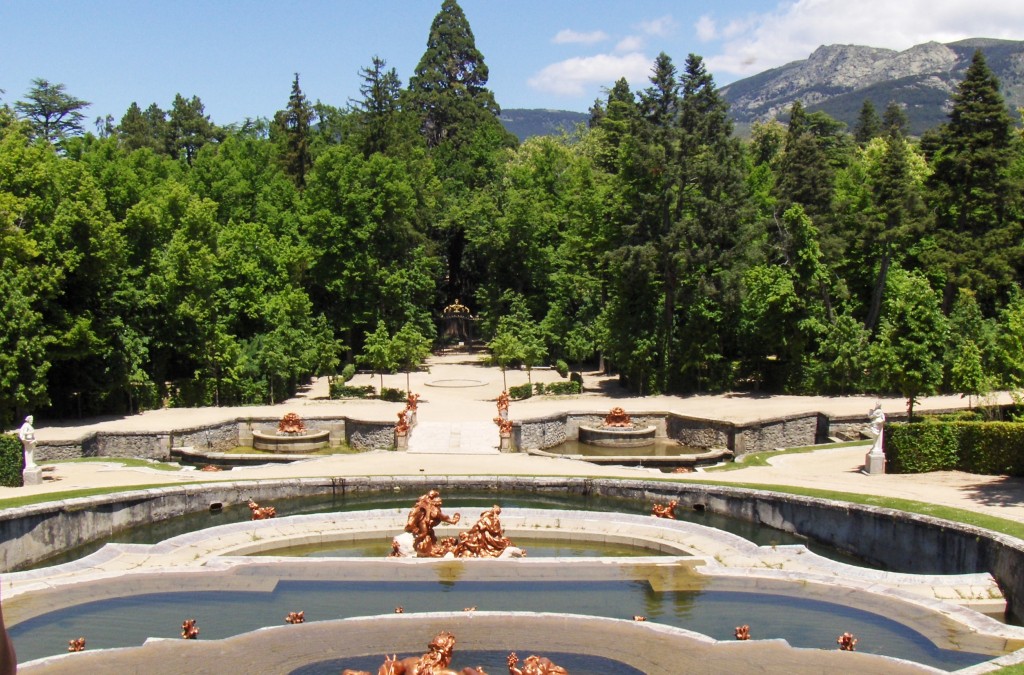 la granja and its beautiful fountains