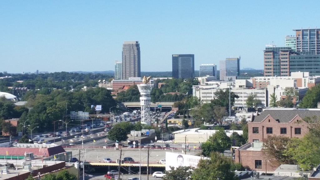 A snapshot of the Atlanta skyline