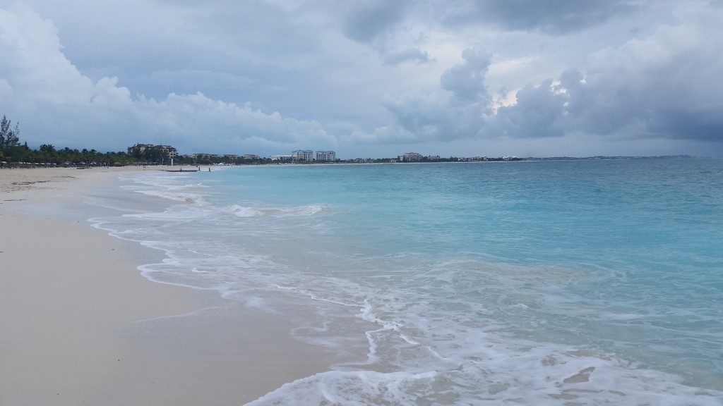 A section of Grace Bay Beach in Providenciales, Turks and Caicos