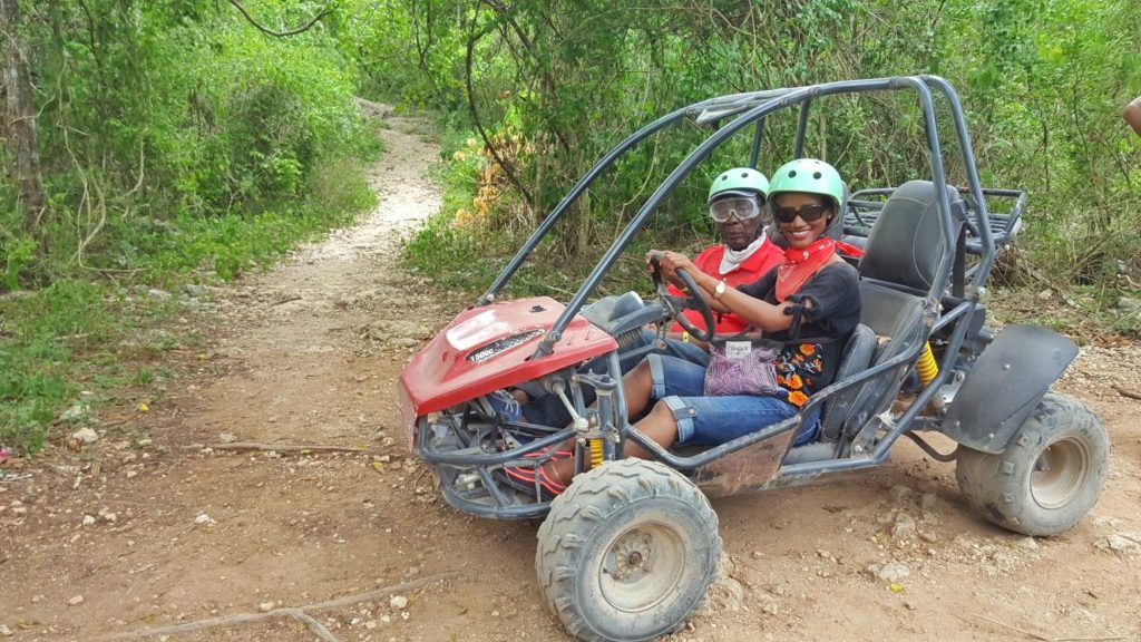 Dune buffy ride in the Dominican Republic