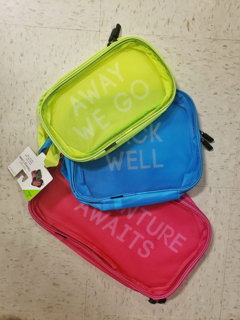 Marshalls cheap packing cubes