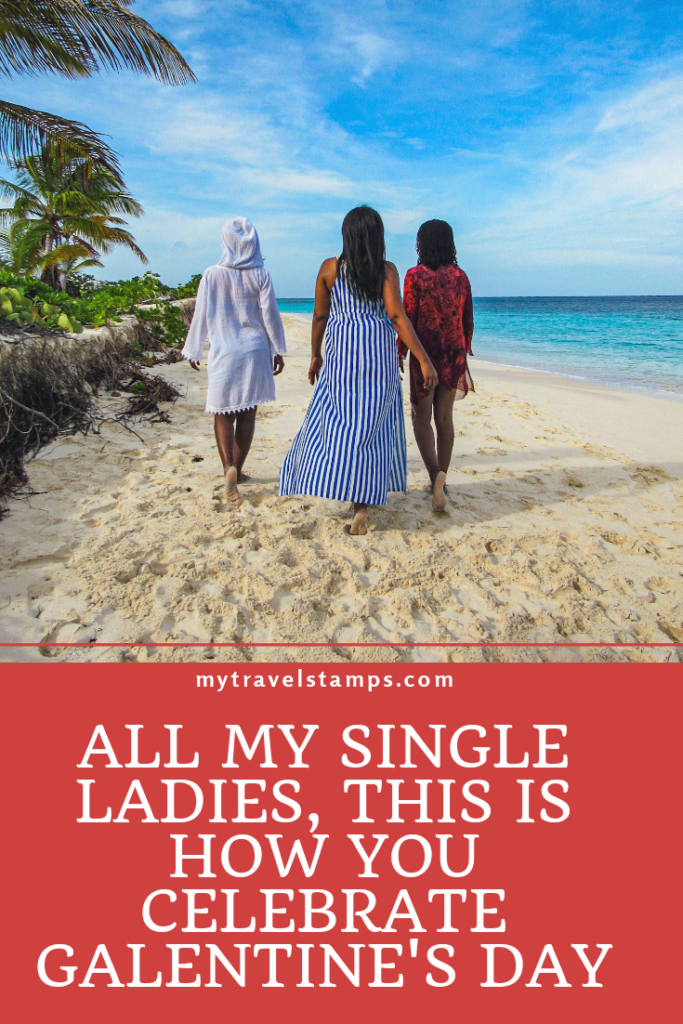 Three black women walking down the beach_MyTravelStamps